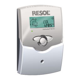 Resol DeltaSol MiniPool Manuel du propriétaire | Fixfr
