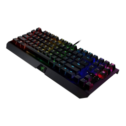 Razer BlackWidow X Tournament Edition | RZ03-01770x Keyboard Mode d'emploi | Fixfr