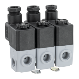 Gemu 0322 Electrically operated pilot solenoid valve Mode d'emploi | Fixfr