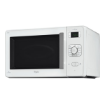 Whirlpool JC 216 WH Microwave Manuel utilisateur