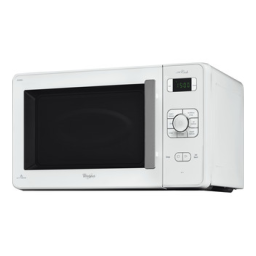 Whirlpool JC 216 WH Microwave Manuel utilisateur | Fixfr