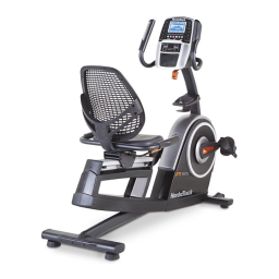 NordicTrack NTEVEX78915 U60 Exercise Bike Manuel utilisateur | Fixfr