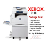 Xerox Copycentre C118 Manuel utilisateur