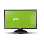 Acer V233HL Monitor Guide de d&eacute;marrage rapide