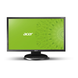 Acer V233HL Monitor Guide de démarrage rapide | Fixfr