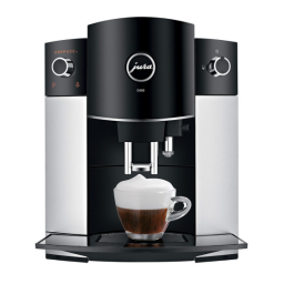 Jura D600 Manuel utilisateur | Fixfr