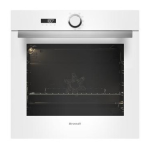 Brandt BXP6332W Built-in pyrolytic oven Manuel utilisateur