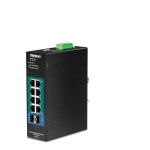 Trendnet TI-PG102i-M 10-Port Industrial Gigabit L2 Managed PoE+ DIN-Rail Switch 24 &ndash; 57V Fiche technique