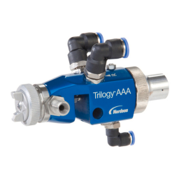 Trilogy™ Air-Assisted Airless Automatic Spray Guns