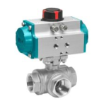 Gemu B42 Pneumatically operated 2/2-way ball valve Mode d'emploi