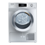 Miele PDR 507 S&egrave;che-linge pompe &agrave; chaleur professionnel Manuel utilisateur