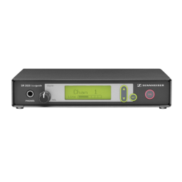 Sennheiser SR 2020 D Manuel utilisateur | Fixfr