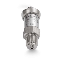KROHNE OPTIBAR P 1010 | P 2010 Ex ia Manuel du propriétaire | Fixfr