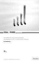 DK46 - DK800 Débitmètres: AI Chat & PDF Access | Fixfr