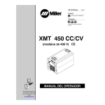 Miller XMT 450 CC/CV (400 VOLT MODEL) CE Manuel utilisateur