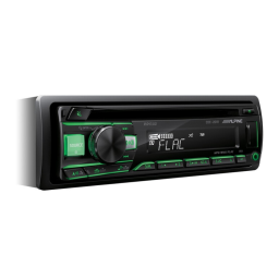 Alpine CDE-201R Manuel utilisateur | Fixfr