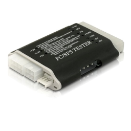 DeLOCK 18133 Power supply tester II Fiche technique | Fixfr