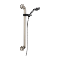 Peerless P62410-BN Slide Bar and Handshower - ADA Manuel utilisateur | Fixfr