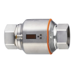 IFM SM2601 Magnetic-inductive flow meter Mode d'emploi