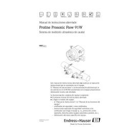 Endres+Hauser CubemassBrief Manuel utilisateur | Fixfr