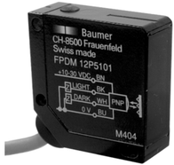 Baumer FPDM 12N5101/S35A Retro-reflective sensor Fiche technique | Fixfr