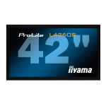 iiyama PROLITE L4260S Manuel utilisateur