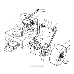 Mid-Size Proline Gear Traction Unit, 12.5 hp