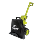 Sun Joe SBJ806E 3-in-1 Walk Behind Electric Blower Vacuum + Mulcher Manuel du propri&eacute;taire