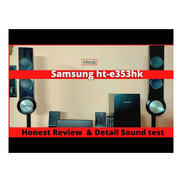 Samsung HT-E353HK Manuel utilisateur | Fixfr