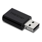 Trendnet TEW-804UB AC600 Dual Band Wireless USB Adapter Fiche technique