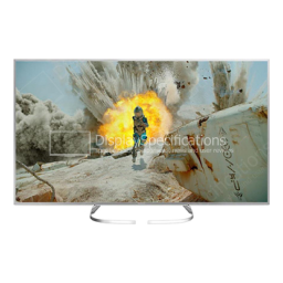 Panasonic TX-40EX703E Manuel du propriétaire | Fixfr