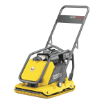 Wacker Neuson WP1550 Single direction Vibratory Plate Manuel utilisateur