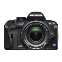 Olympus E-420 Manuel utilisateur | Fixfr