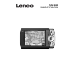 Lenco NAV-600 Manuel utilisateur