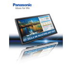 Panasonic TH42PF50E Operating instrustions