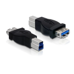 DeLOCK 65218 Adapter USB 3.0-A male to USB 3.0-B female Fiche technique