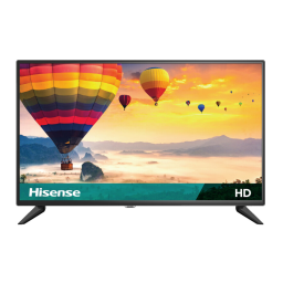 Hisense 32H3D5 HD Feature TV Manuel utilisateur | Fixfr