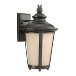 Generation Lighting 8458 Jamestowne One Light Outdoor Wall Lantern Manuel utilisateur