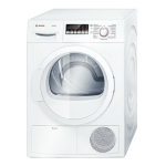 Bosch WTB86200 Manuel utilisateur