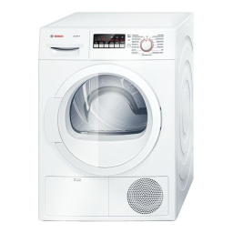 Bosch WTB86200 Manuel utilisateur | Fixfr