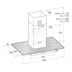 Bauknecht DBIF 93 AB X Hood Manuel utilisateur