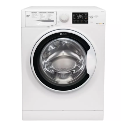 Bauknecht WAK 1400 EX/4 Washing machine Manuel utilisateur | Fixfr