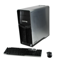 Dell XPS 625 desktop Manuel utilisateur | Fixfr