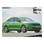 SKODA Rapid (2017/11) Manuel utilisateur