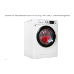 Bauknecht WAS 4349 Washing machine Manuel utilisateur