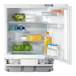 Miele K 5122 Ui Réfrigérateur encastrable Manuel utilisateur | Fixfr
