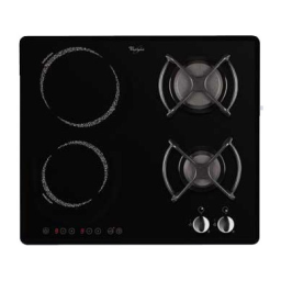 Table de cuisson Whirlpool : Notice d'Utilisation + IA | Fixfr