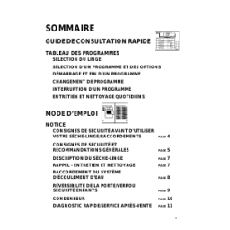 LADEN AM 3870 LA Dryer Manuel utilisateur | Fixfr