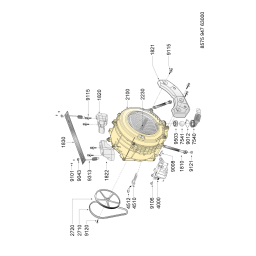 Whirlpool AWZ 508 WP Washer dryer Manuel utilisateur | Fixfr