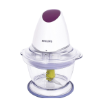 Philips HR1397/10 Viva Collection Hachoir Manuel utilisateur